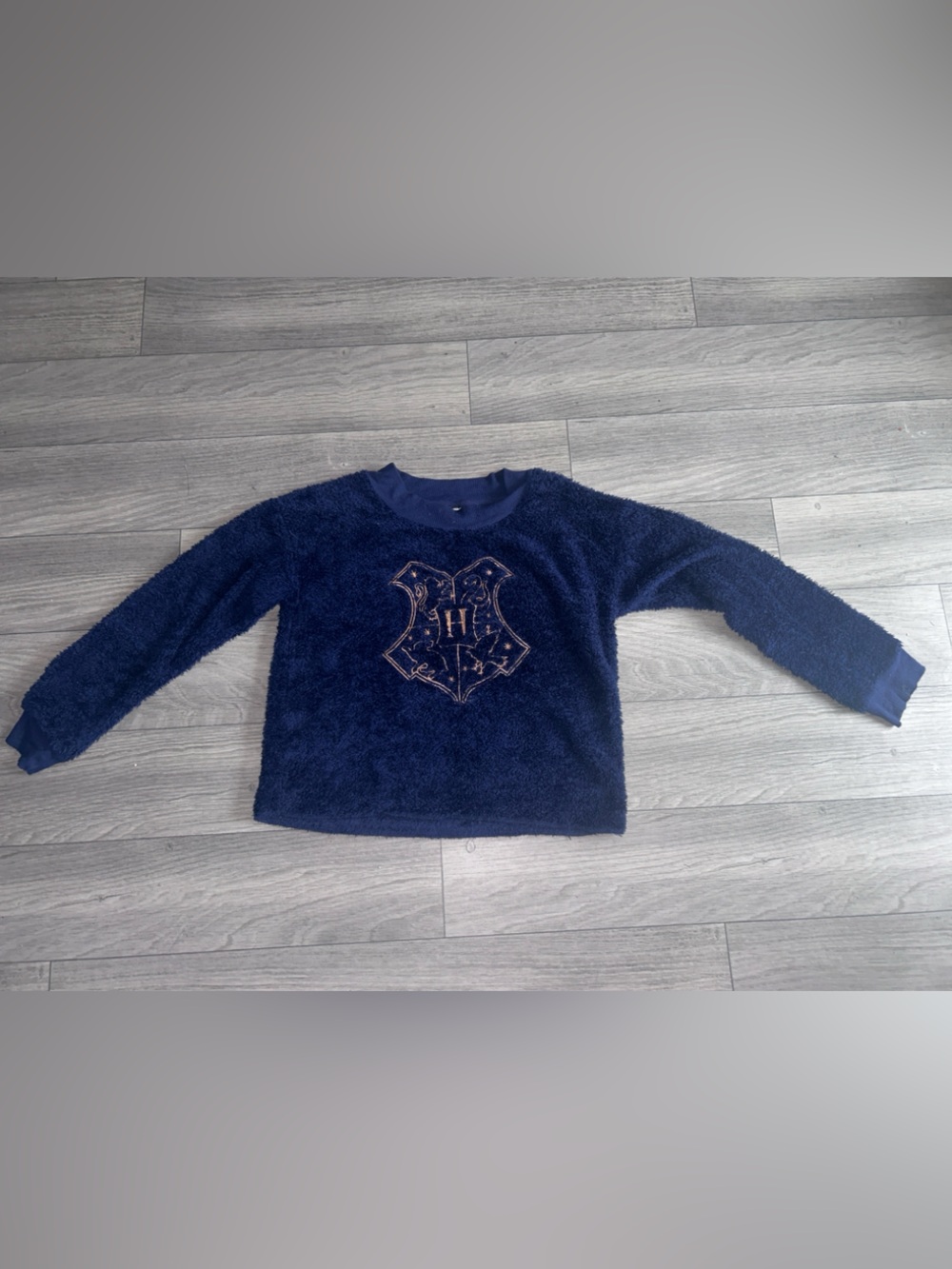Warner Bros. Harry Potter Plush Navy Pullover
